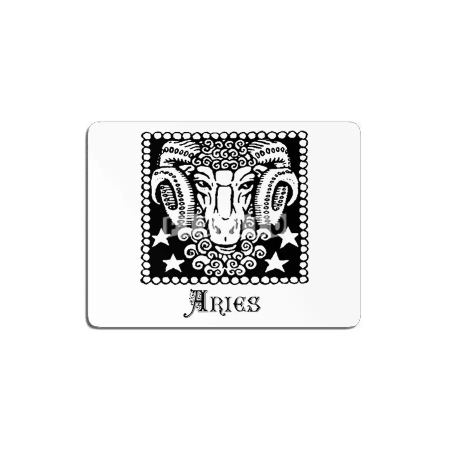Aries Birth Sign Zodiac Horoscope Symbol Astrology Sign MDF Tablo