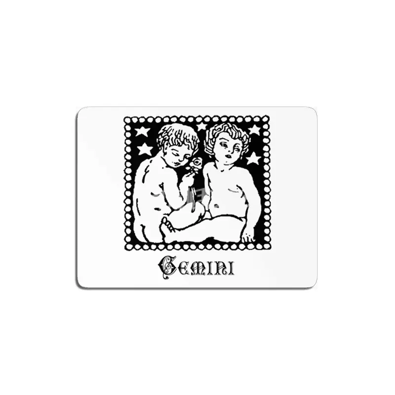 Gemini Birth Sign Zodiac Horoscope Symbol Astrology Sign MDF Tablo