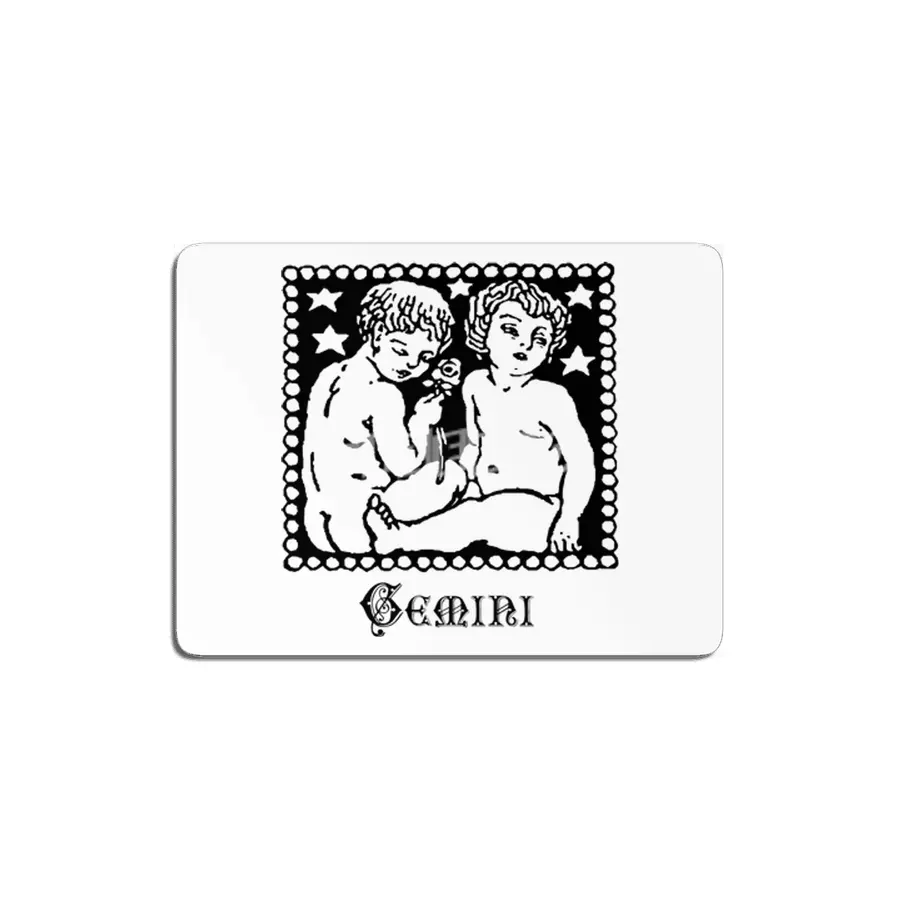 Gemini Birth Sign Zodiac Horoscope Symbol Astrology Sign MDF Tablo