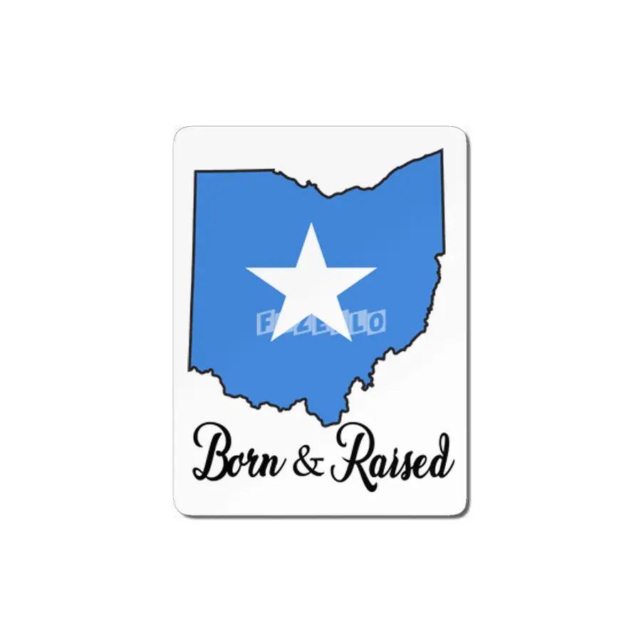 Born in Somalia Raised in Ohio MDF Tablo