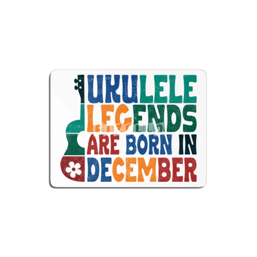 Ukulele Legends are born in December MDF Tablo