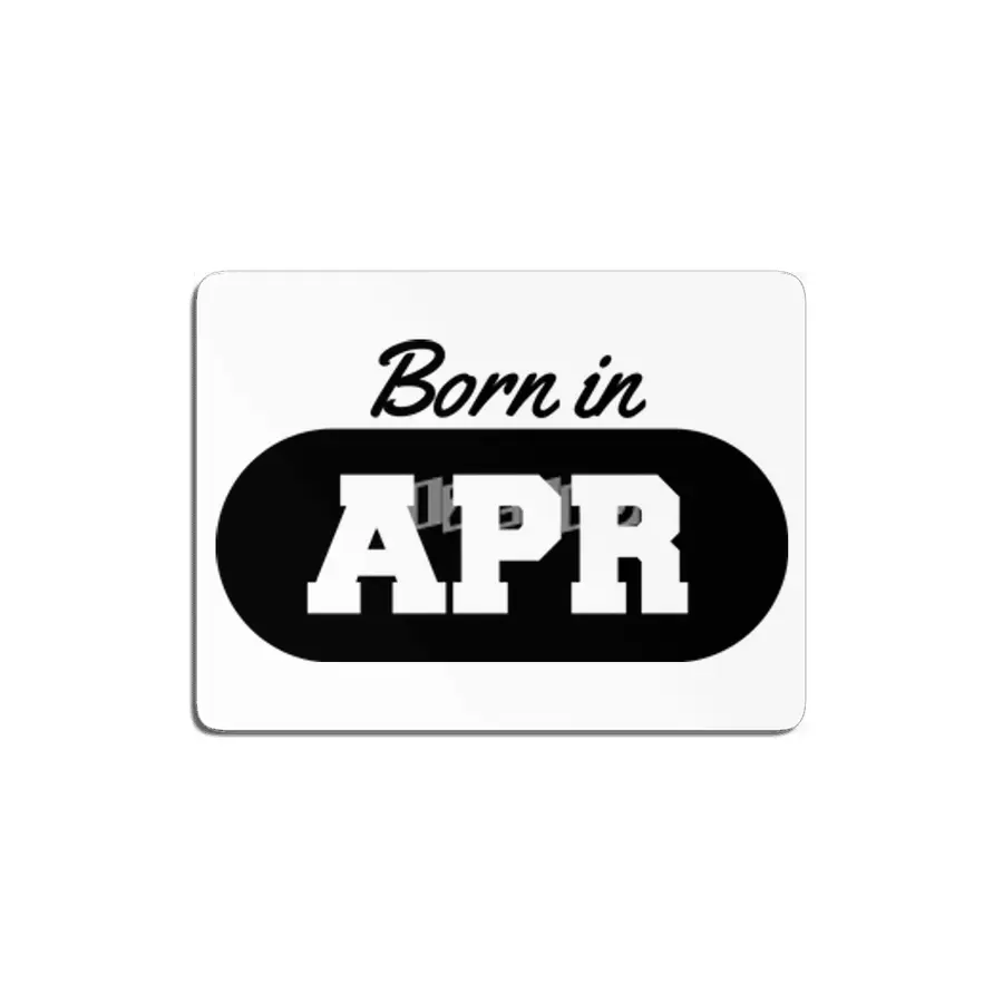 Born in April MDF Tablo