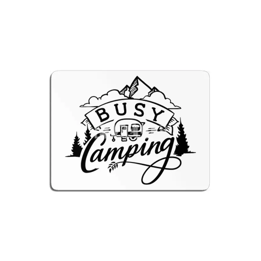Busy Camping MDF Tablo