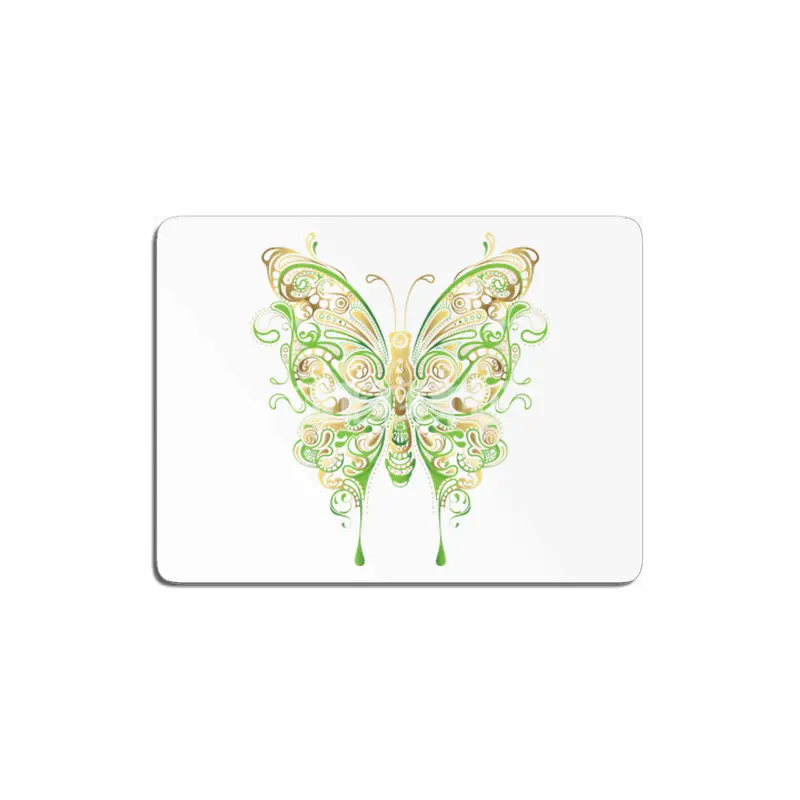 Ornamental Butterfly MDF Tablo