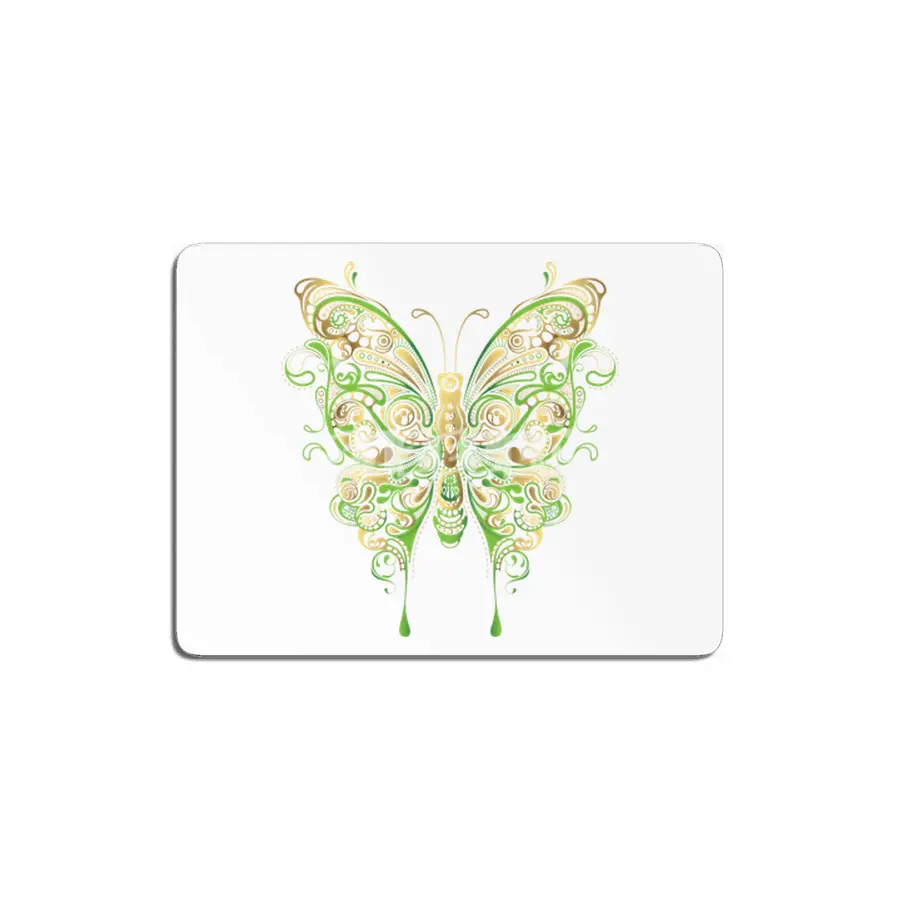 Ornamental Butterfly MDF Tablo