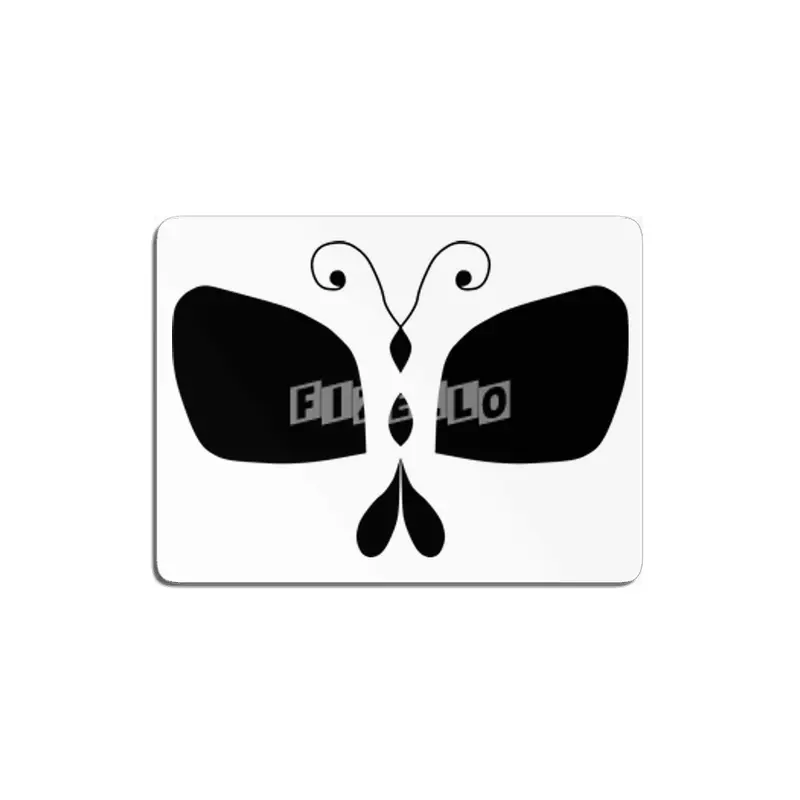Butterfly Skull MDF Tablo