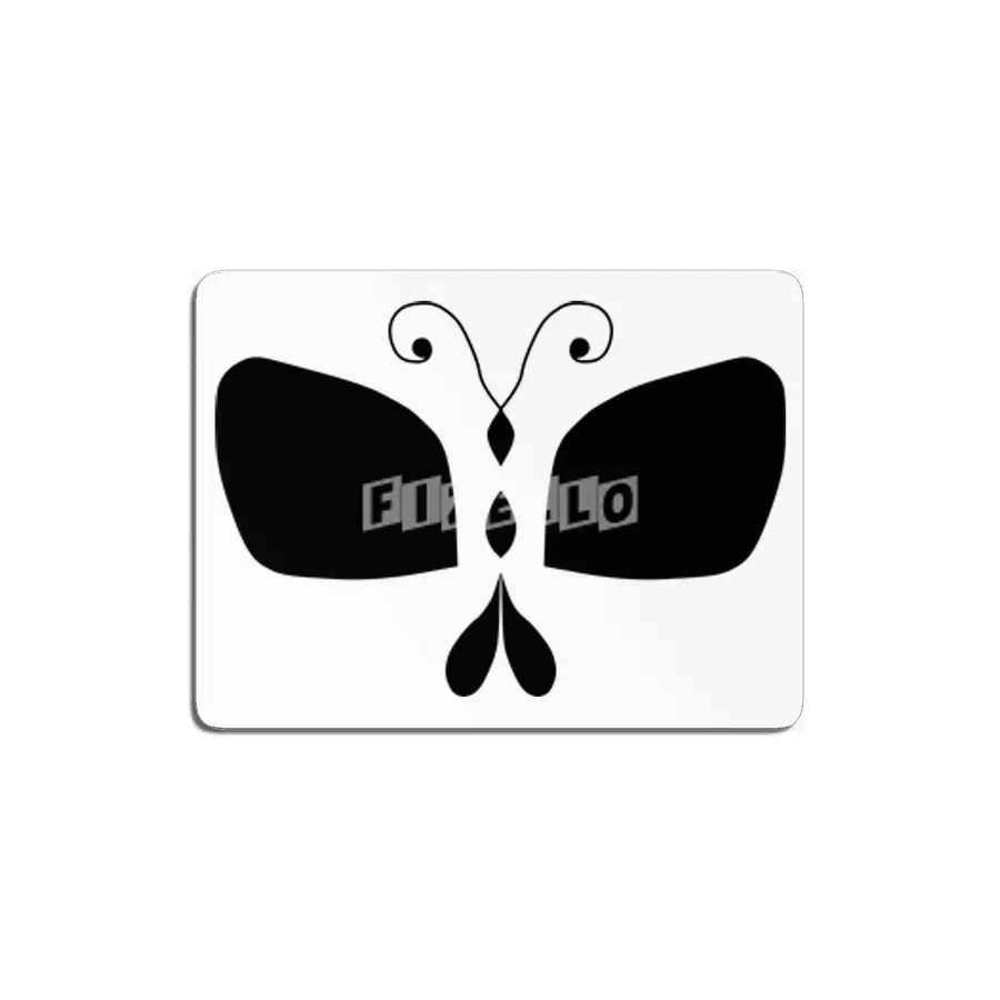 Butterfly Skull MDF Tablo