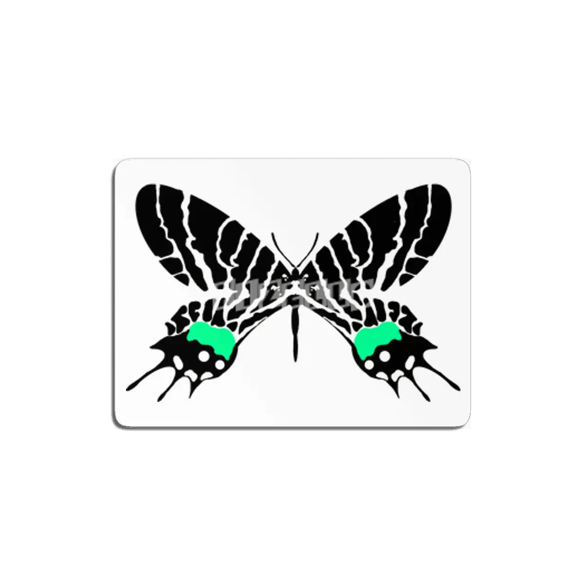 minty butterfly MDF Tablo