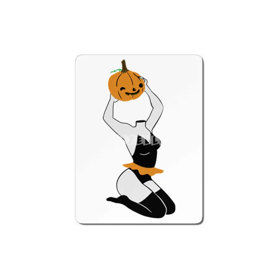 Pumpkin Head Ahh MDF Tablo