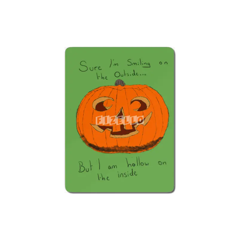 Hollow Pumpkin MDF Tablo