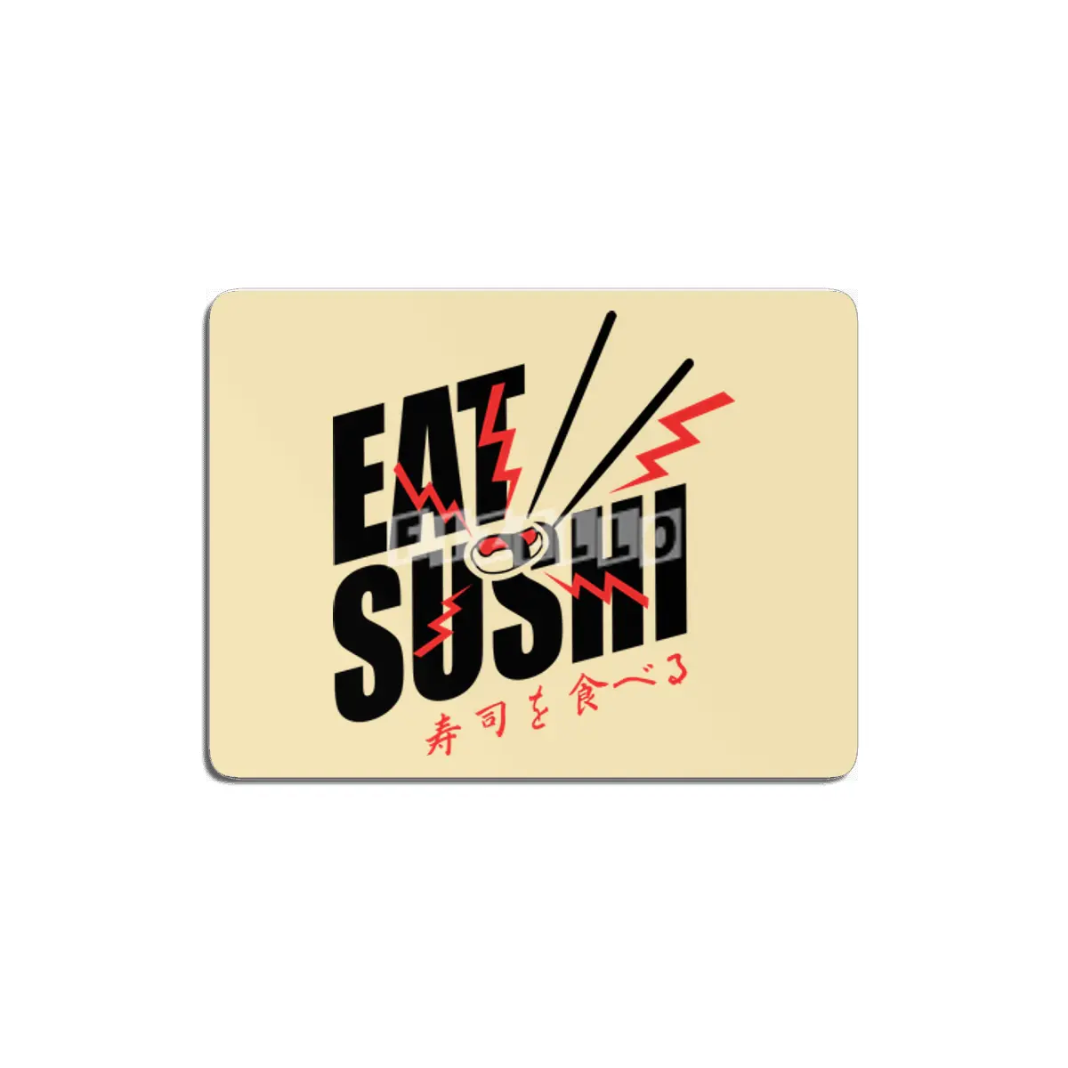 Eat sushi MDF Tablo