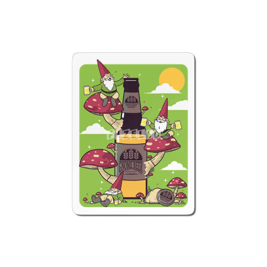 Gnome Beer MDF Tablo