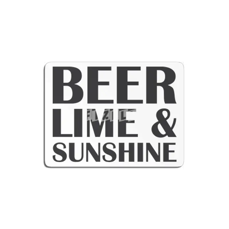 Beer Lime & Sunshine MDF Tablo