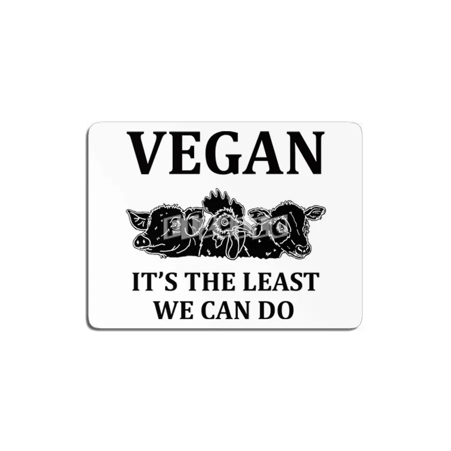 VEGAN IT'S THE LEAST WE CAN DO MDF Tablo