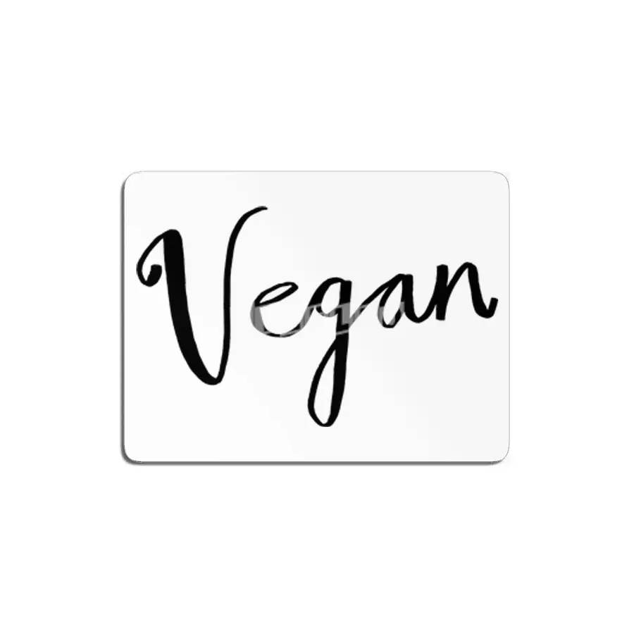 Vegan Shirt Vegan Tee MDF Tablo