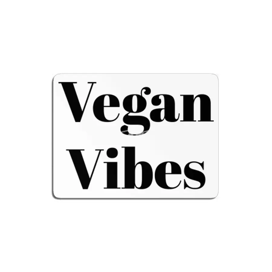 Vegan Vibes - Black MDF Tablo