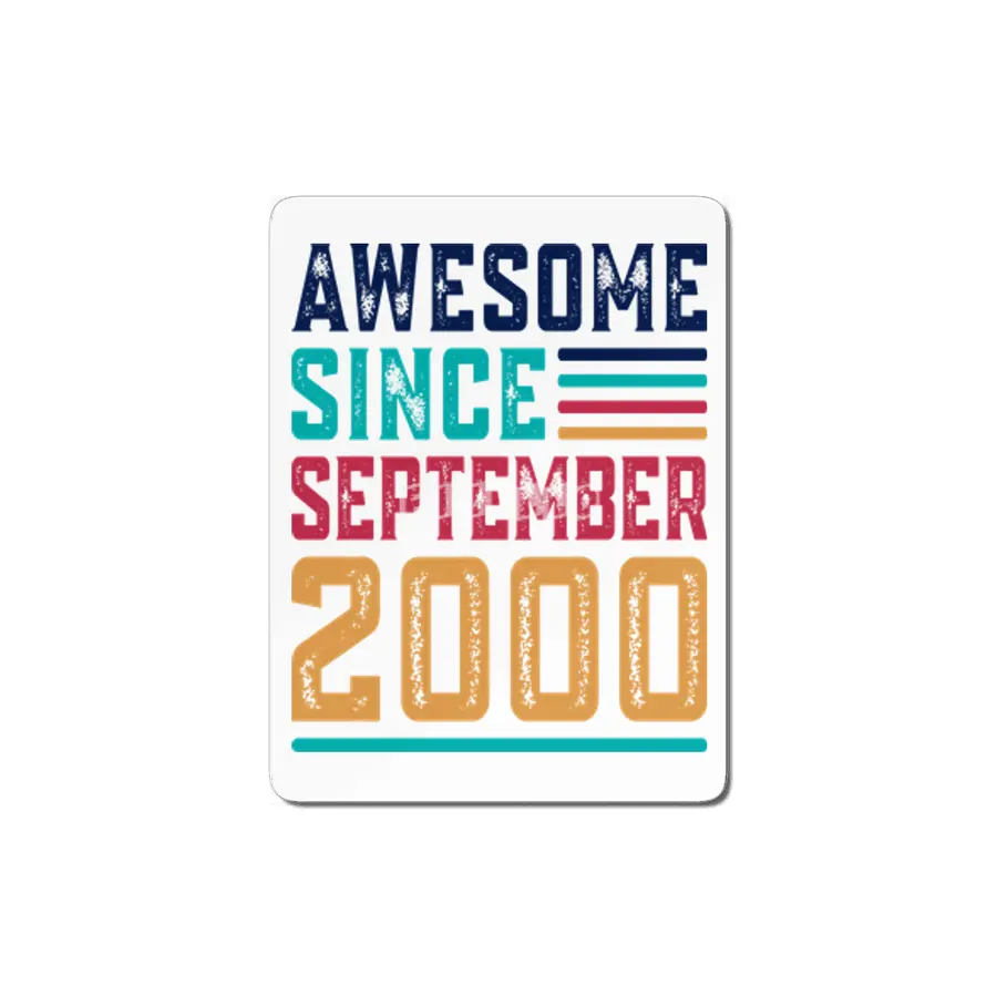 Awesome Since September 2000 MDF Tablo