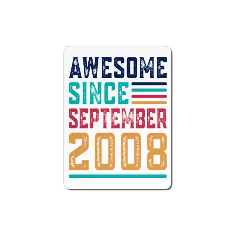 Awesome Since September 2008 MDF Tablo