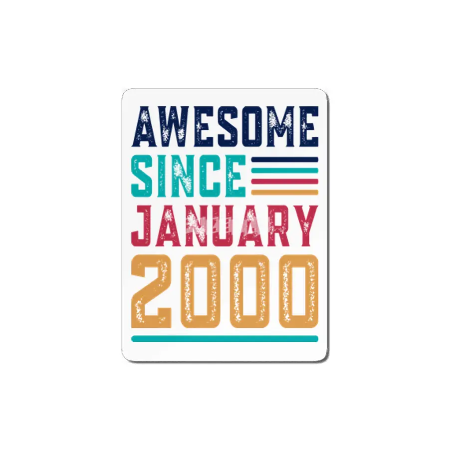Awesome Since January 2000 MDF Tablo
