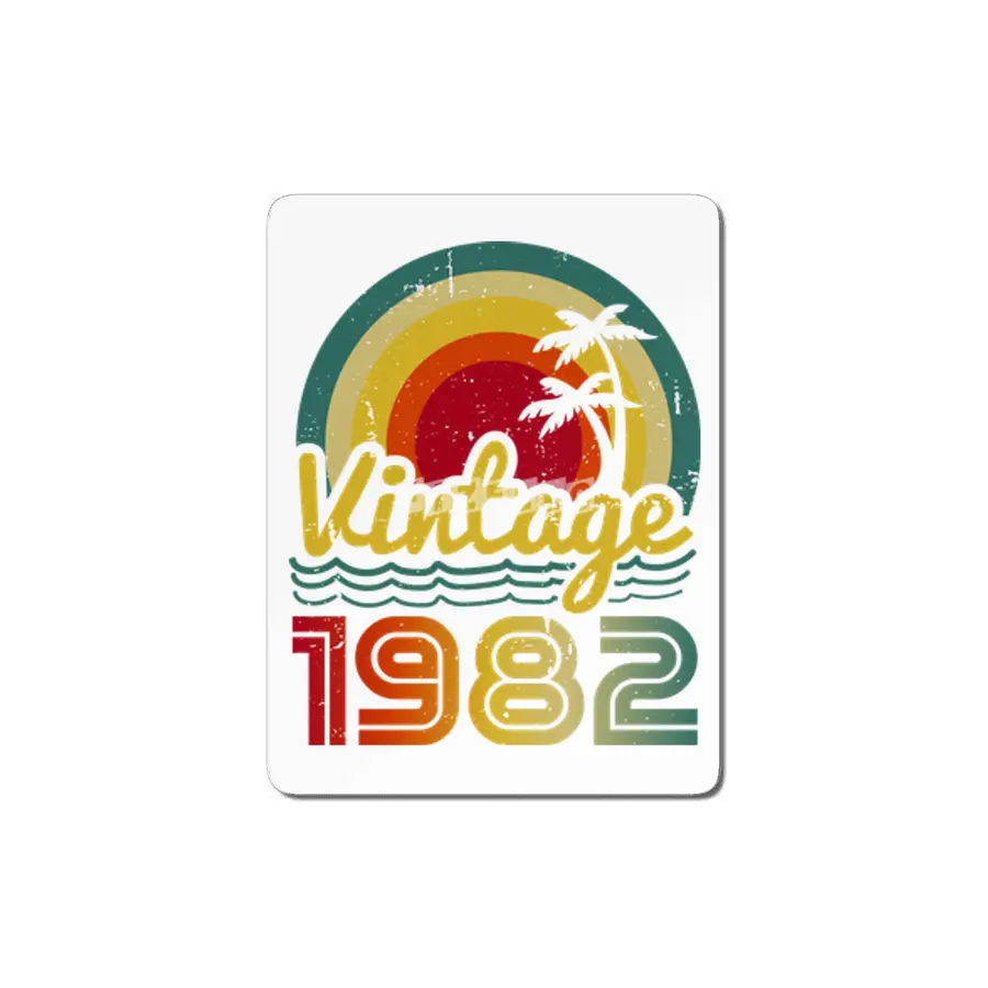 Vintage 1982 MDF Tablo