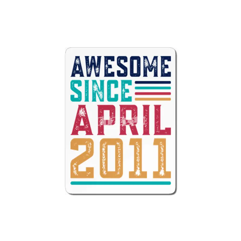 Awesome Since April 2011 MDF Tablo