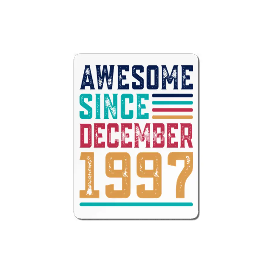 Awesome Since December 1997 MDF Tablo