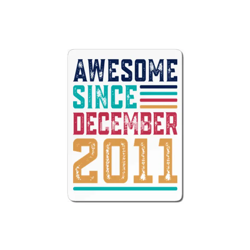 Awesome Since December 2011 MDF Tablo