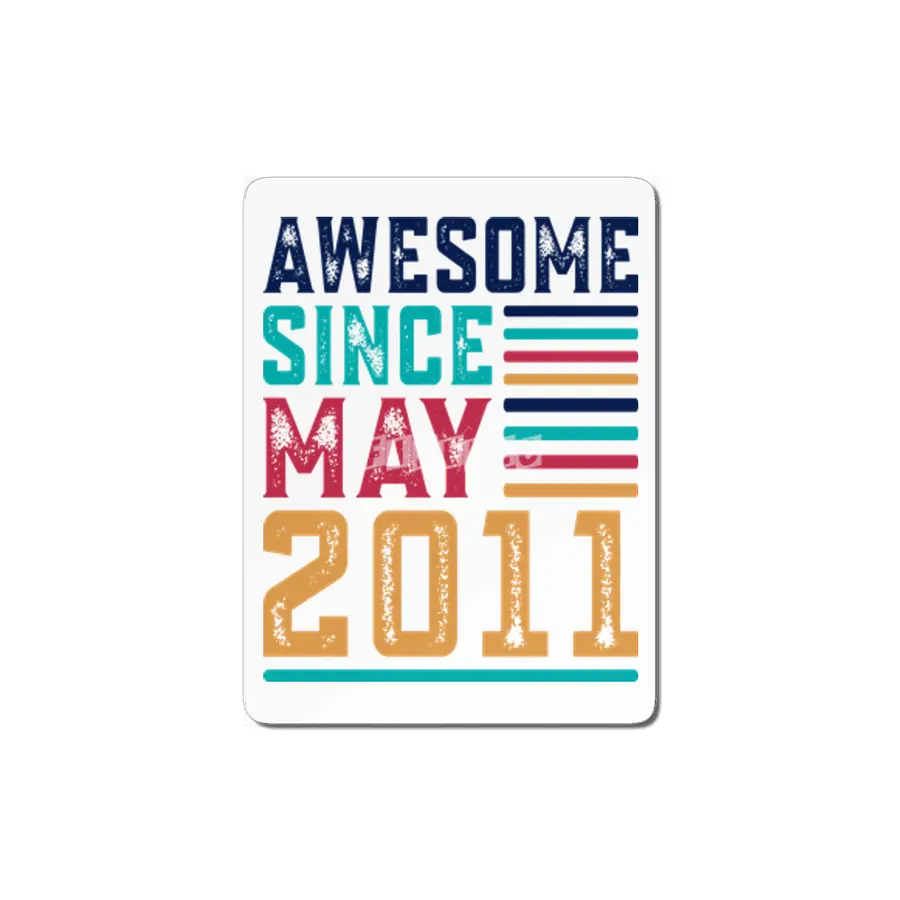 Awesome Since May 2011 MDF Tablo