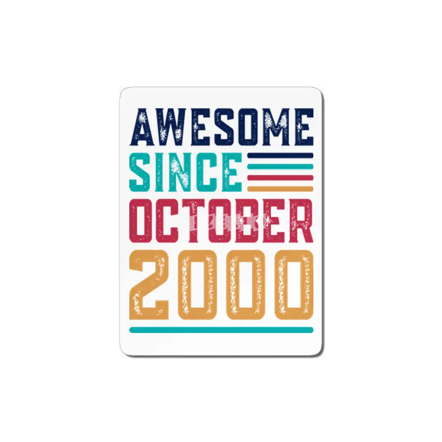 Awesome Since October 2000 MDF Tablo