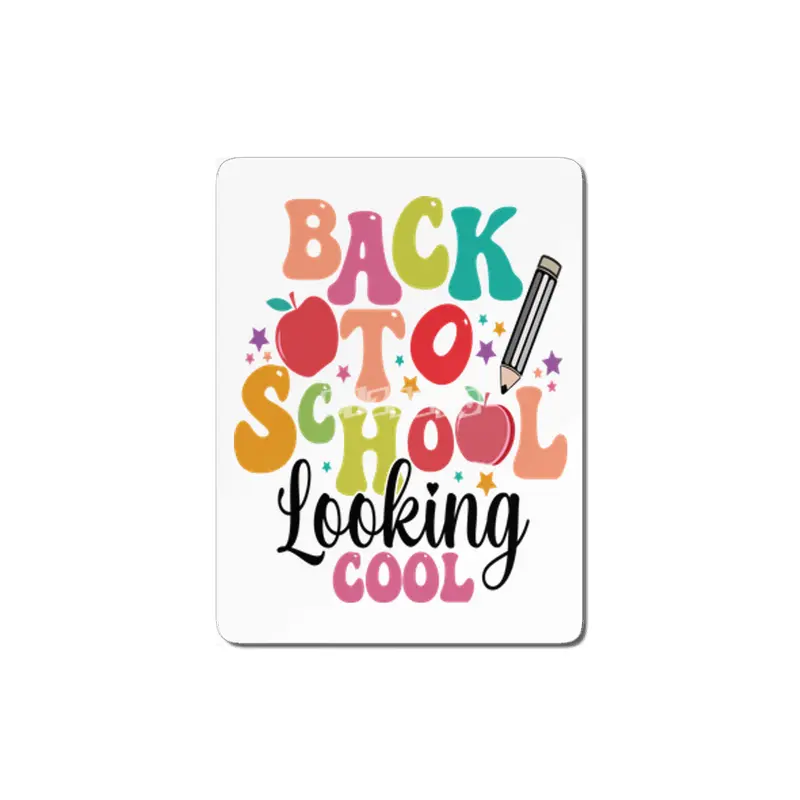 Back To School Looking Cool MDF Tablo