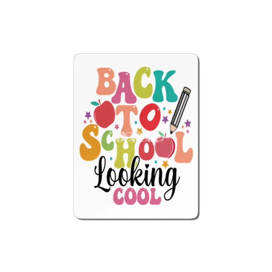 Back To School Looking Cool MDF Tablo