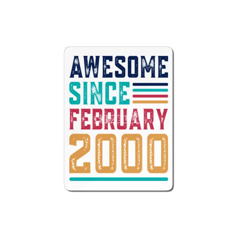 Awesome Since February 2000 MDF Tablo
