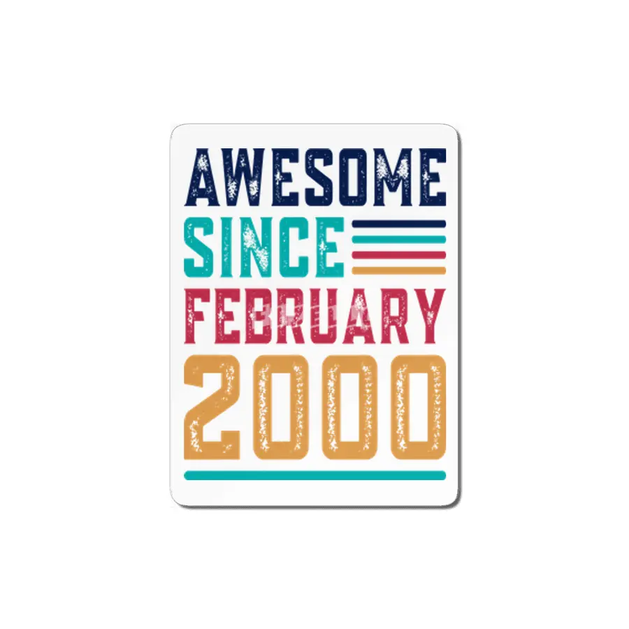 Awesome Since February 2000 MDF Tablo