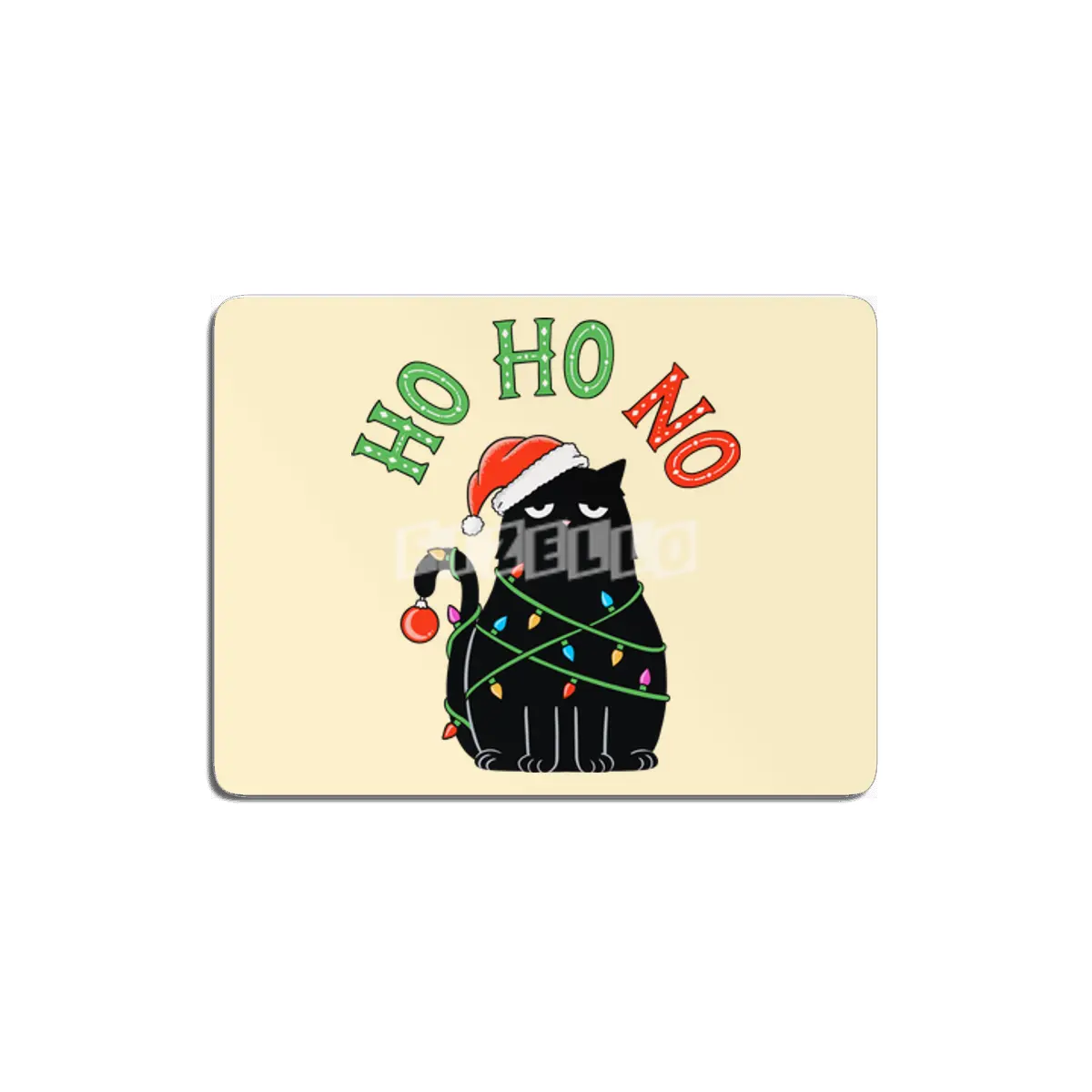 Cat Christmas no MDF Tablo