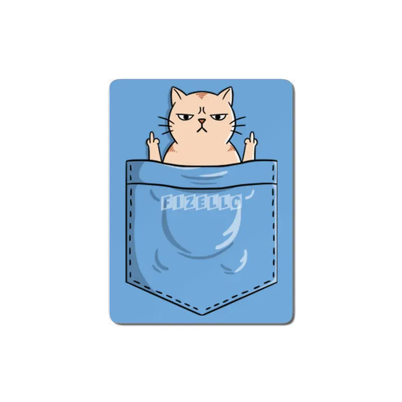 Cat pocket fingers MDF Tablo