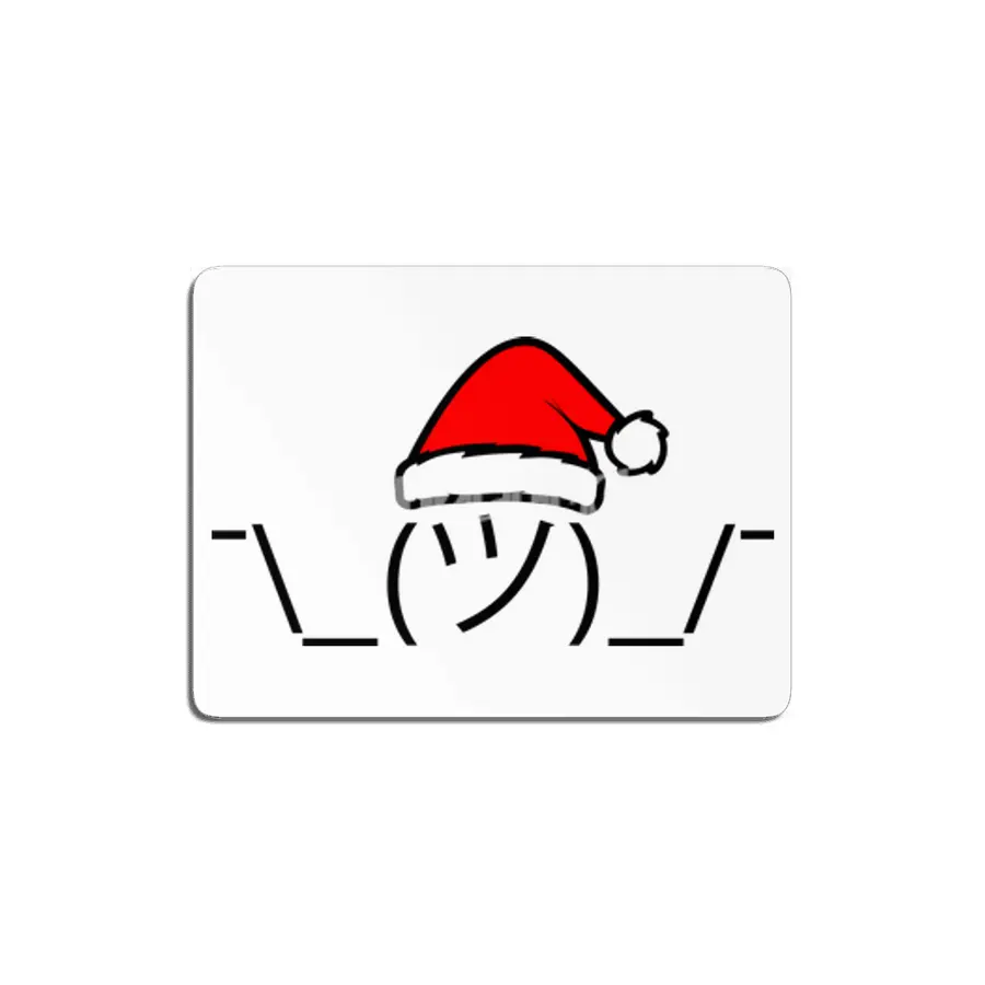 Christmas shrug MDF Tablo