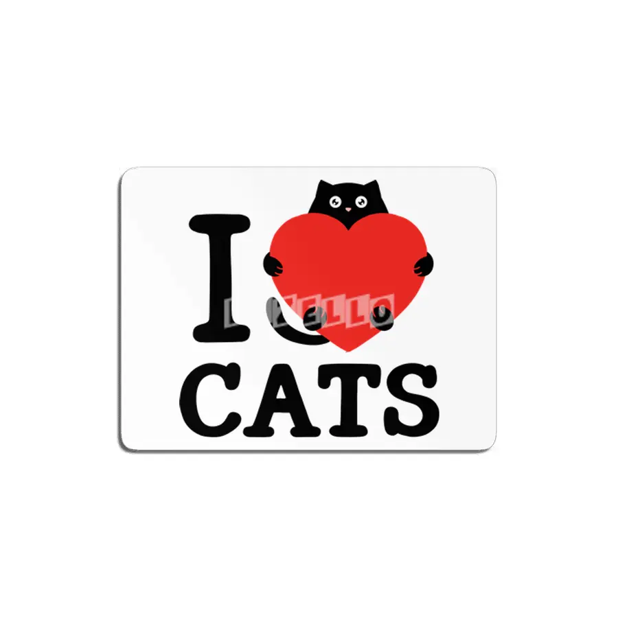 I love cats MDF Tablo