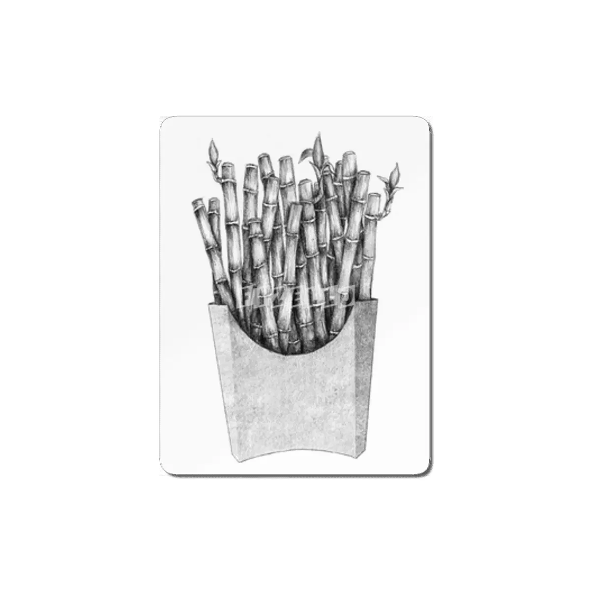 Bamboo Fries MDF Tablo
