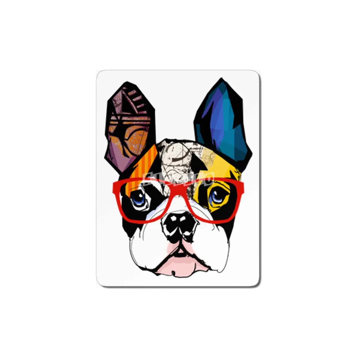 Artsy Frenchie MDF Tablo