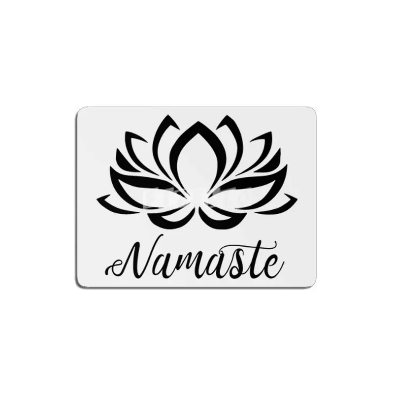 Namaste Yoga Calm Good Vibes MDF Tablo
