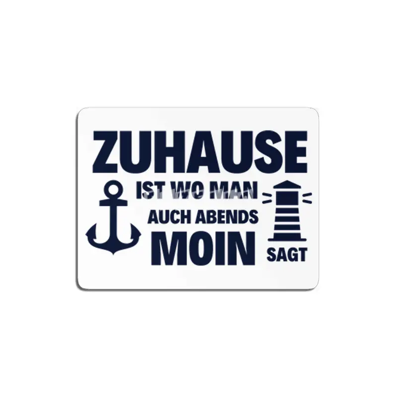 At Home Moin Lighthouse Seagull North Sea Anchor MDF Tablo