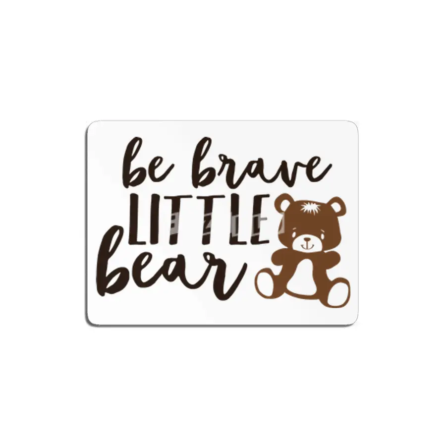 Be Good Little Bear, Cute Bear Teddy For Babies MDF Tablo