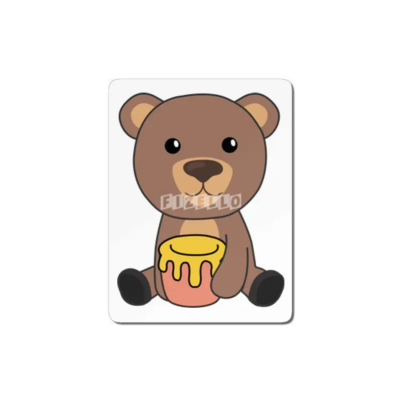 Bear Honey Honey Bear Little Bear Brown Bear Bears MDF Tablo