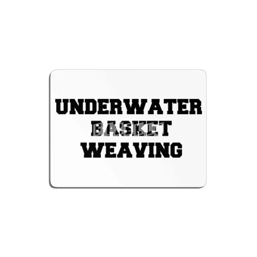 UNDERWATER BASKET WEAVING black type MDF Tablo