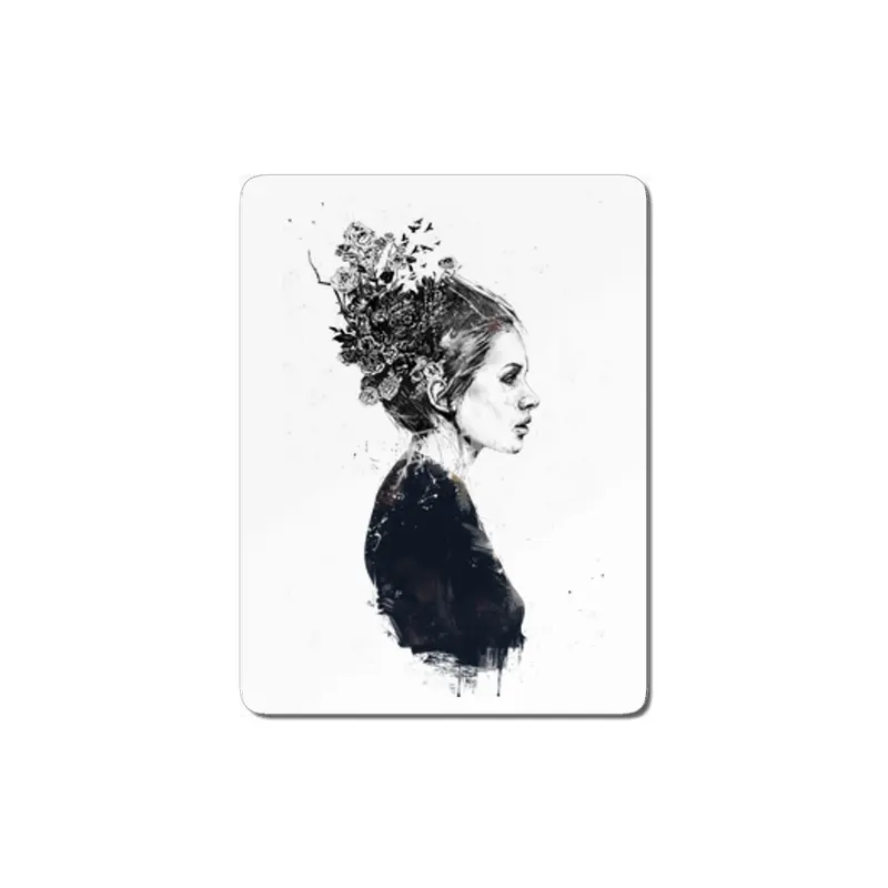 Blooming girl MDF Tablo