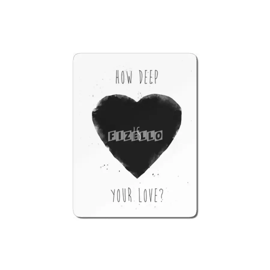 How deep is your love? MDF Tablo