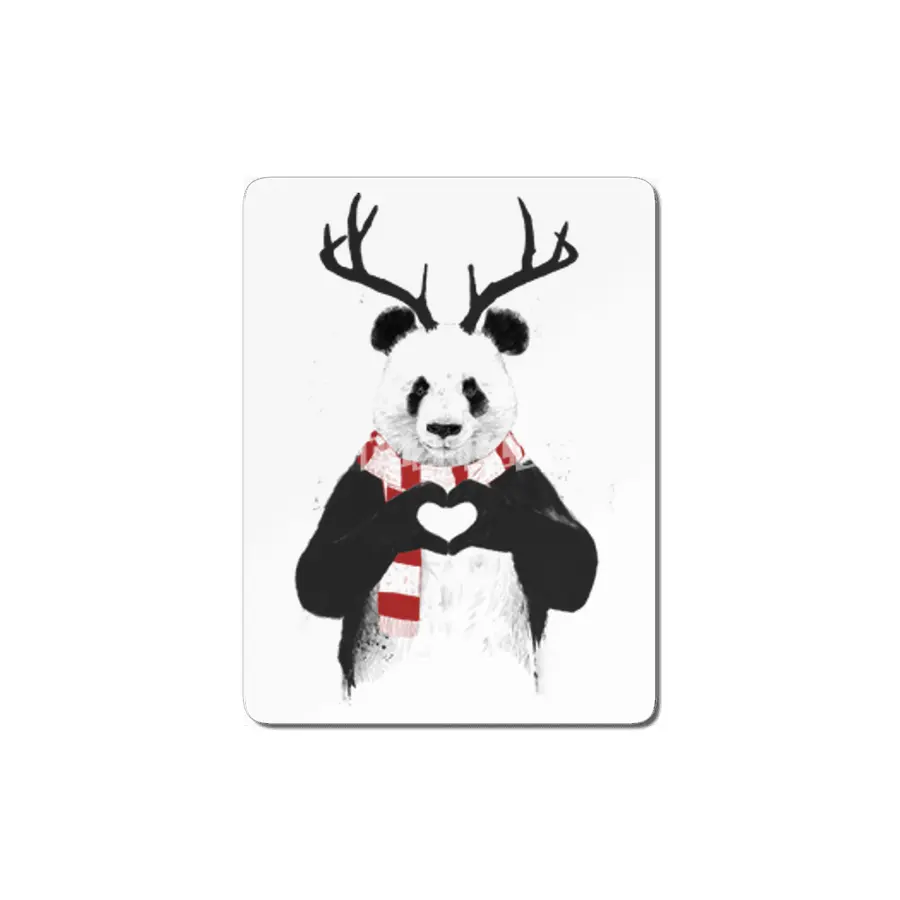 Xmas panda MDF Tablo