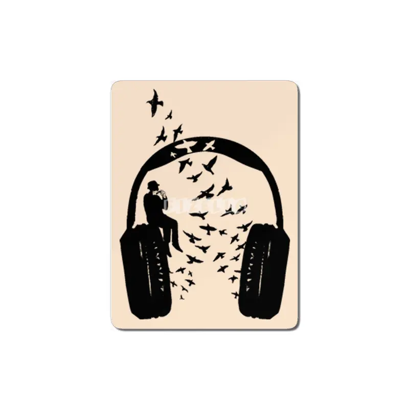 Headphone Harmonica MDF Tablo