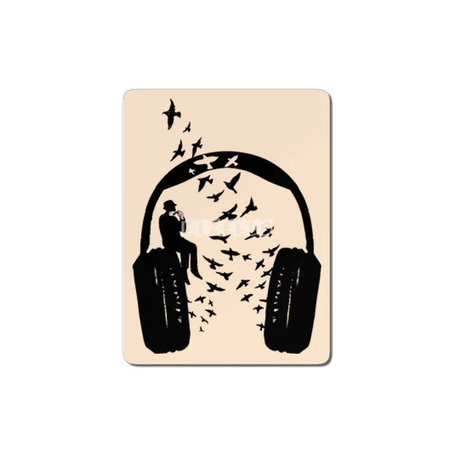 Headphone Harmonica MDF Tablo