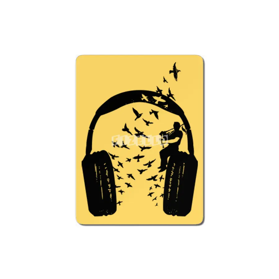 Headphone Bagpipes MDF Tablo